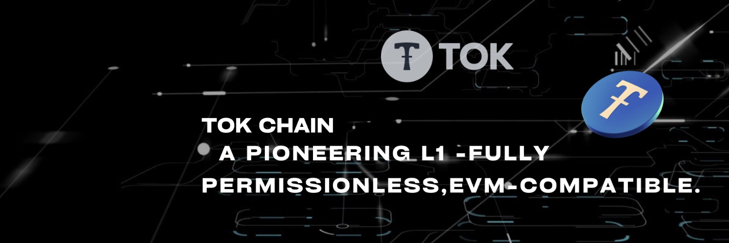 TokChain banner