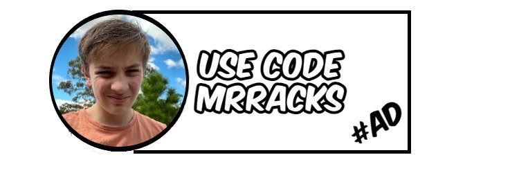 Use Code "MrRacks" #AD banner