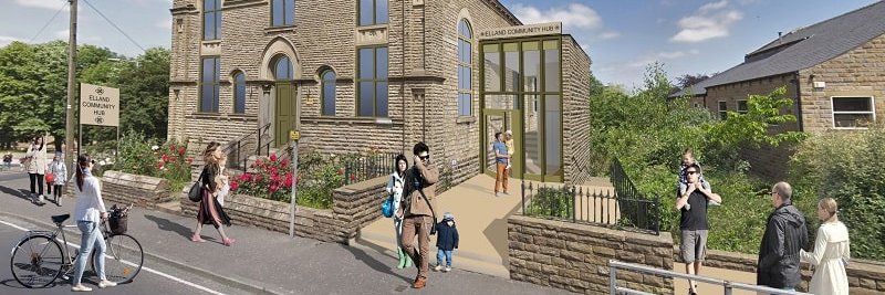 Elland Community Hub banner
