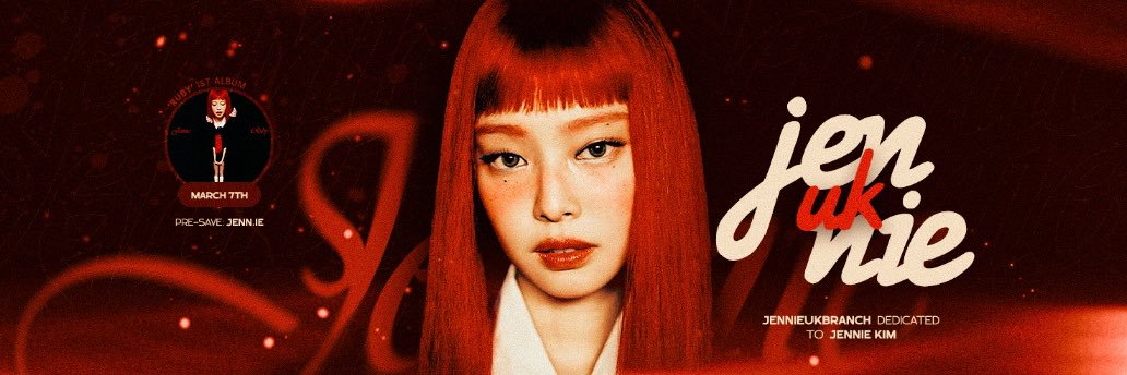 JENNIE KIM UK's banner