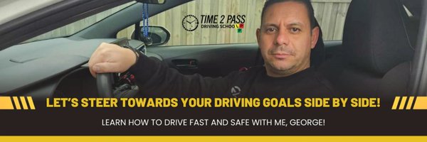 Time 2 Pass Driving School Profile Banner