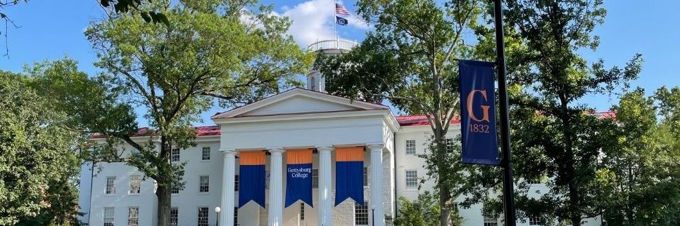 Gettysburg College's banner