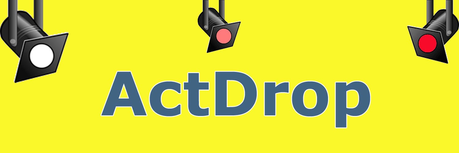 ActDrop banner