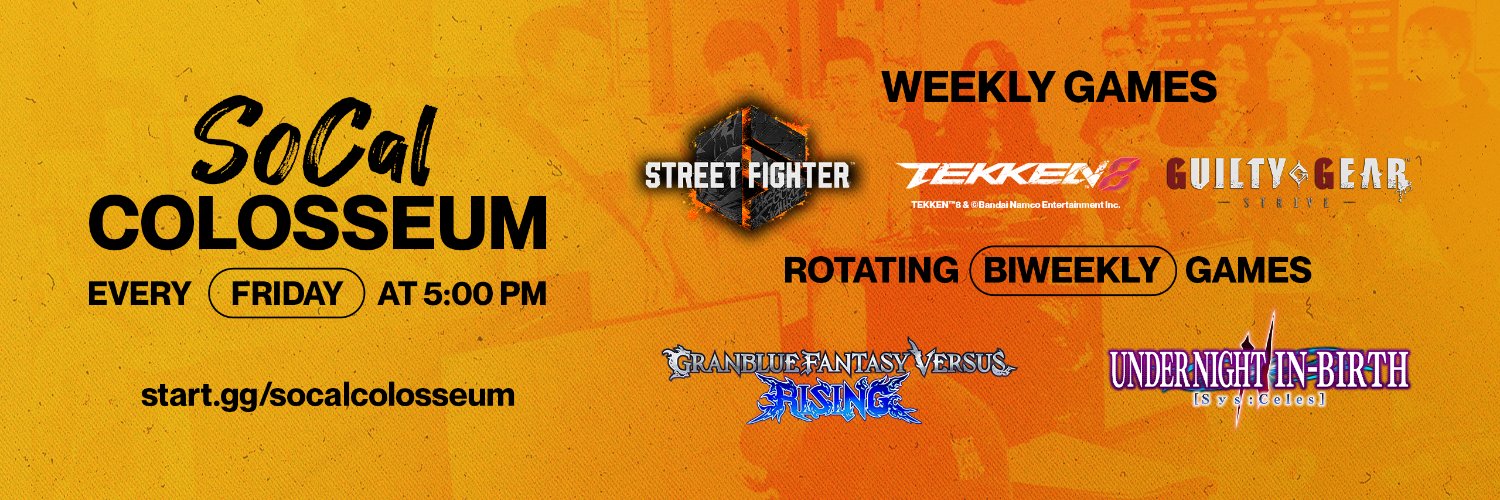 SoCal Colosseum's banner
