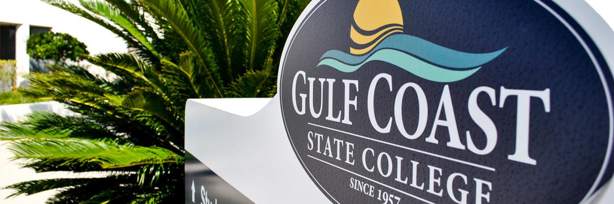 Gulf Coast State College banner