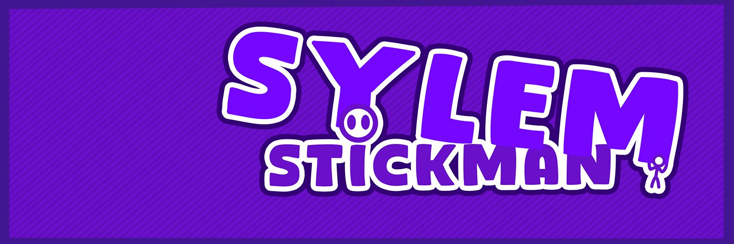 Sylem 𖨆 🗒️| Stickman Vtuber Profile Banner