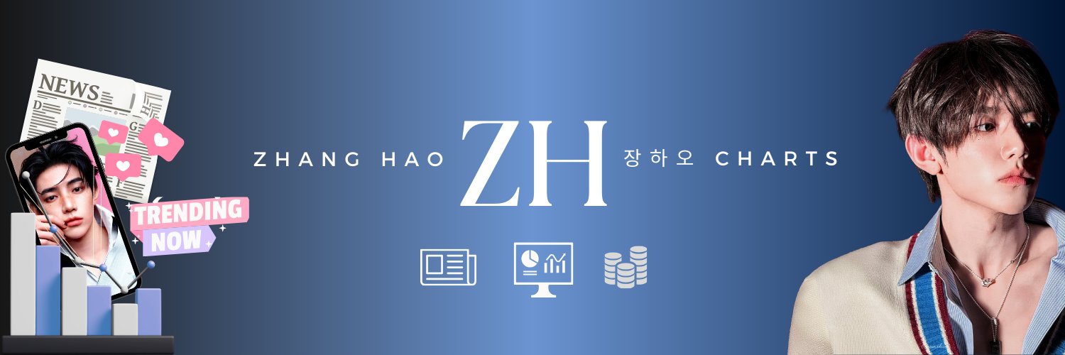 ZHANG HAO CHARTS | 장하오 banner