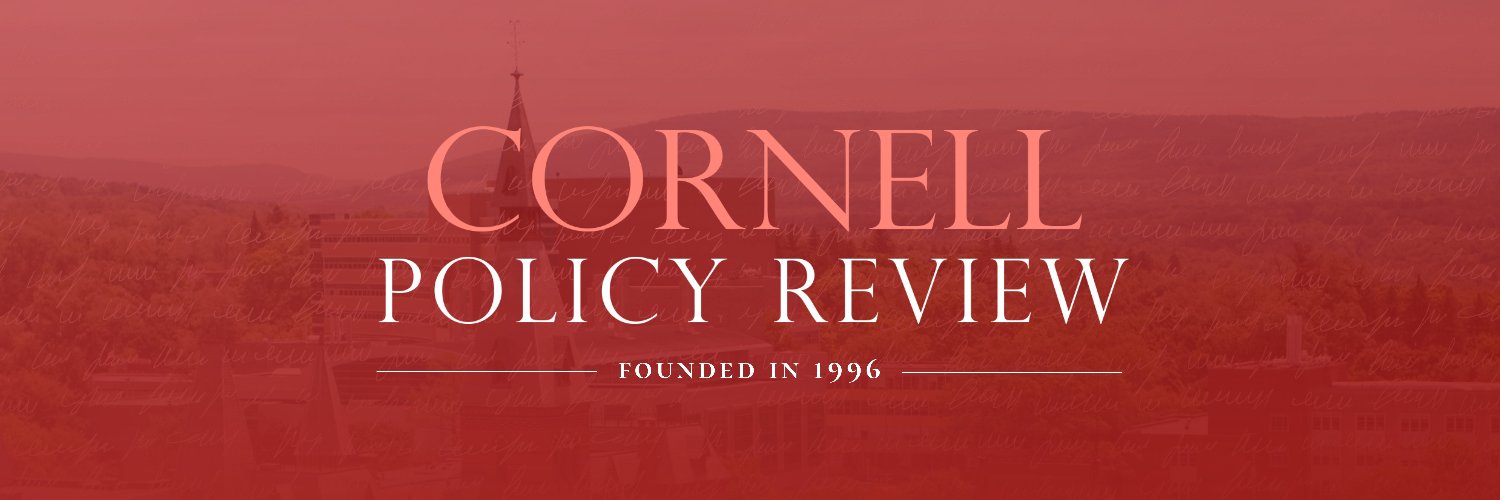 Cornell Policy Review banner