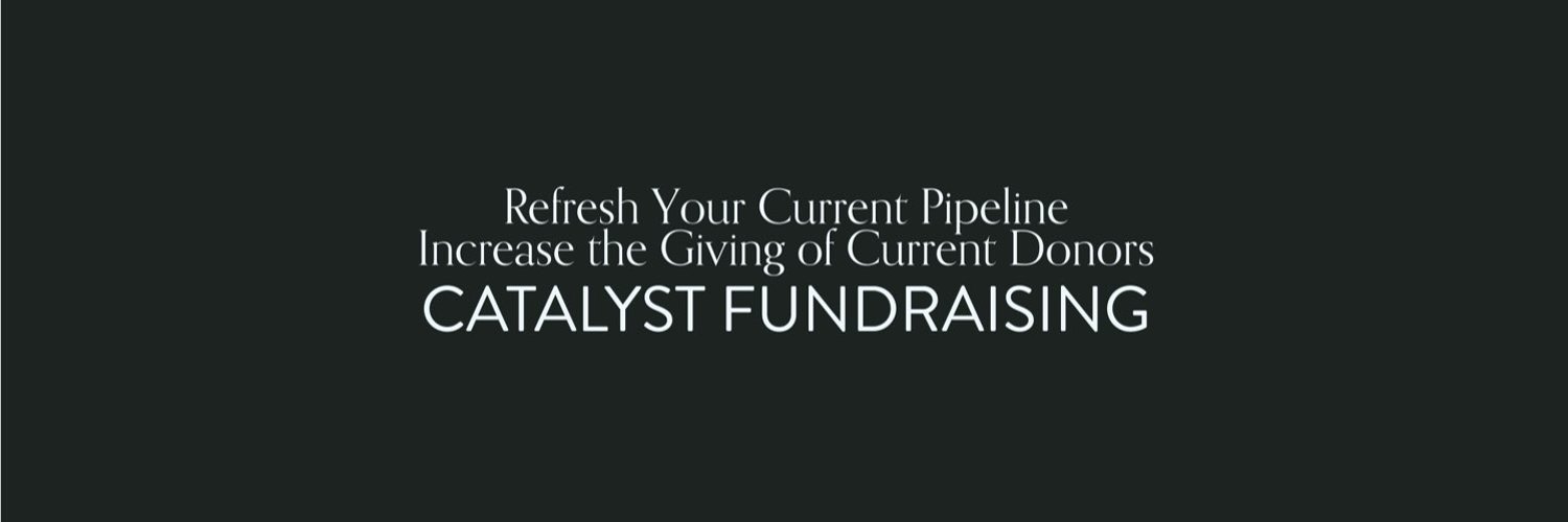 Catalyst Fundraising Profile Banner