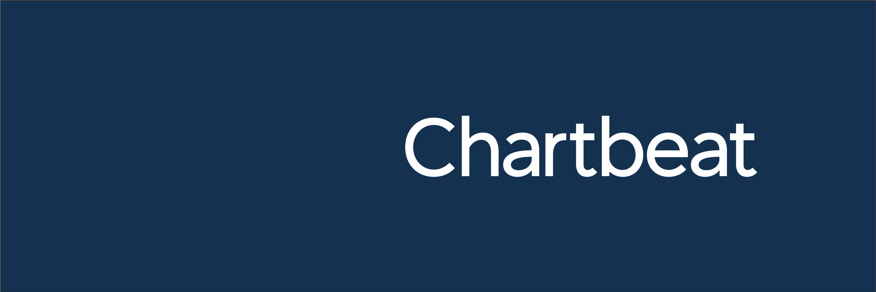 Chartbeat banner