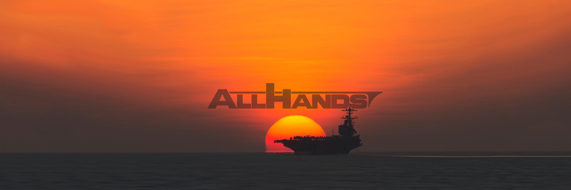 All Hands Magazine banner