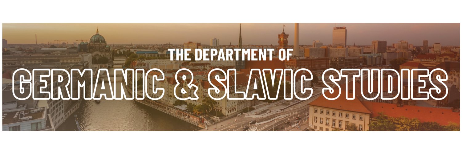 UW Germanic and Slavic Studies banner