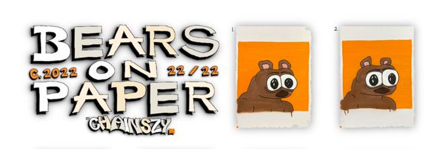 Bears On Paper Profile Banner