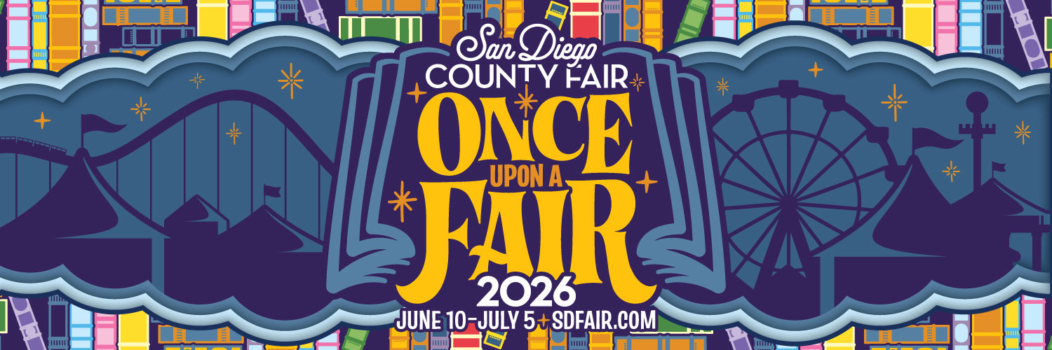 San Diego County Fair (#sdfair) banner
