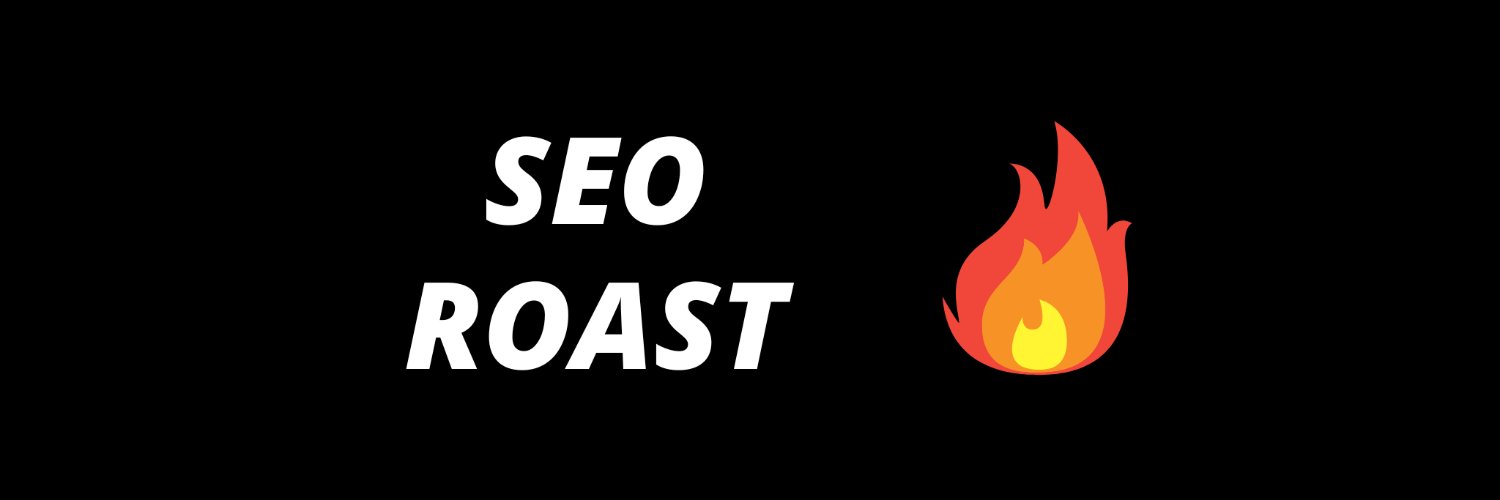 The SEO Roast banner