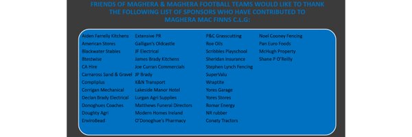 Maghera MacFinns C.L.G Profile Banner