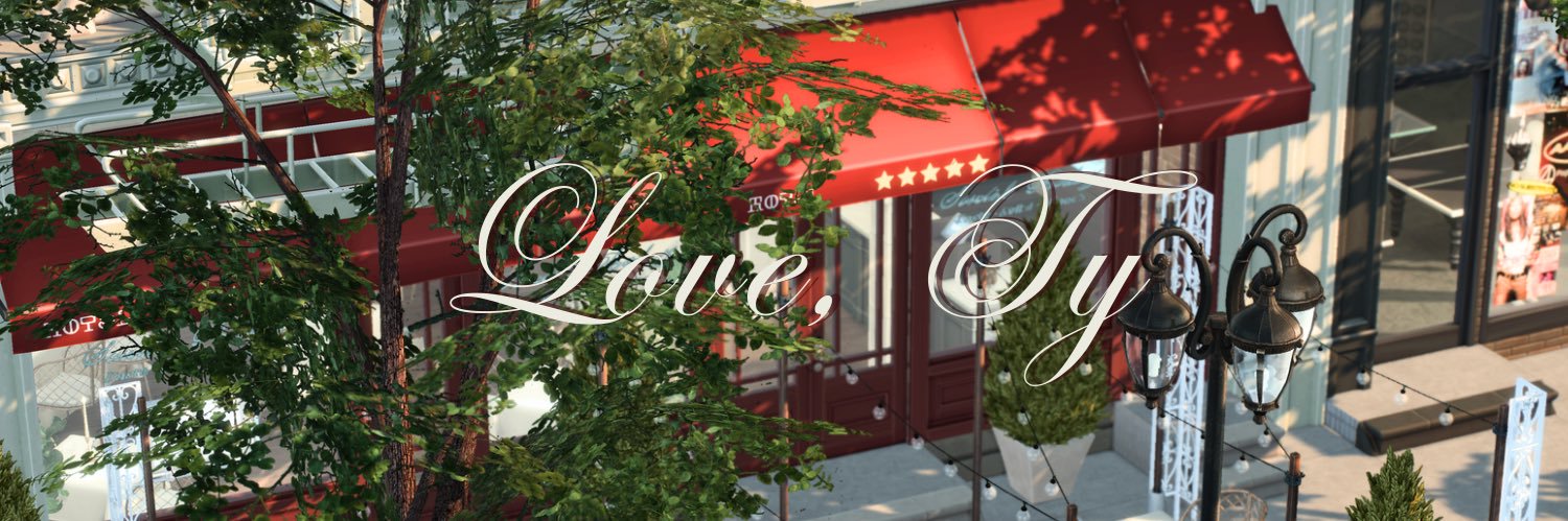 love, Ty🩶 banner