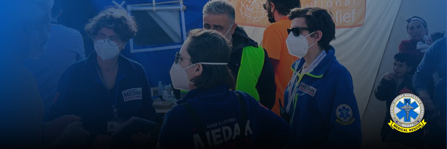 MEDAK (Medikal Arama Kurtarma Derneği) banner