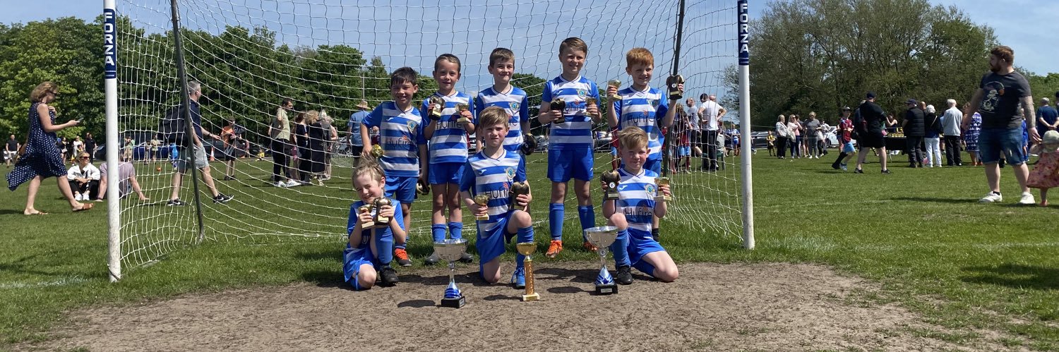 Maghull Blue U8s banner