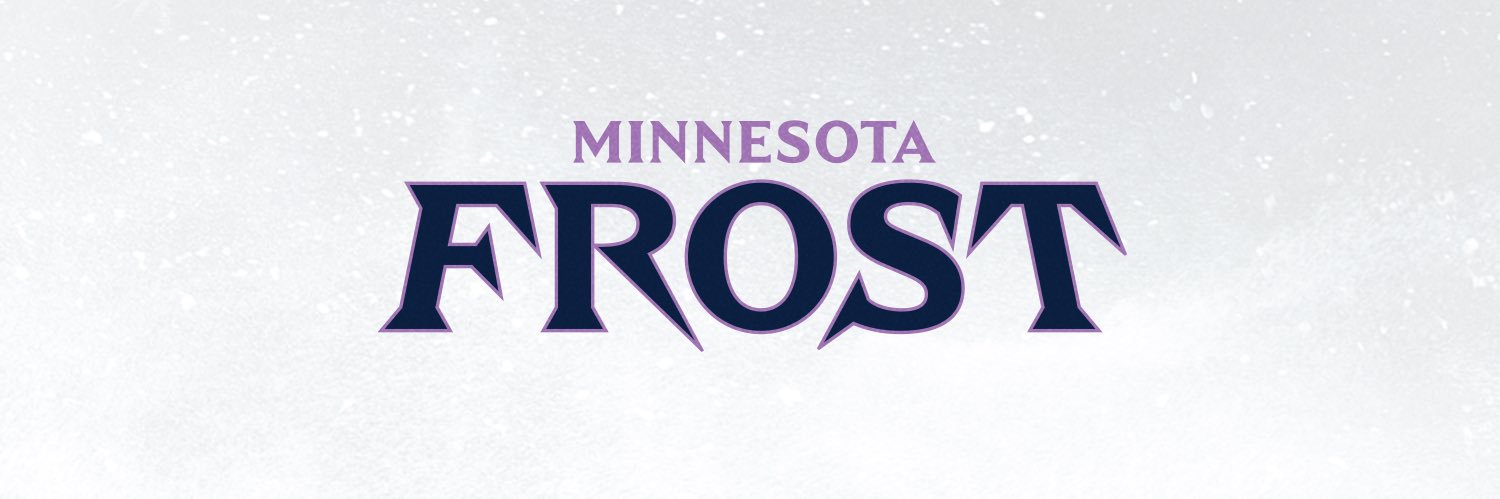 x - Minnesota Frost's banner