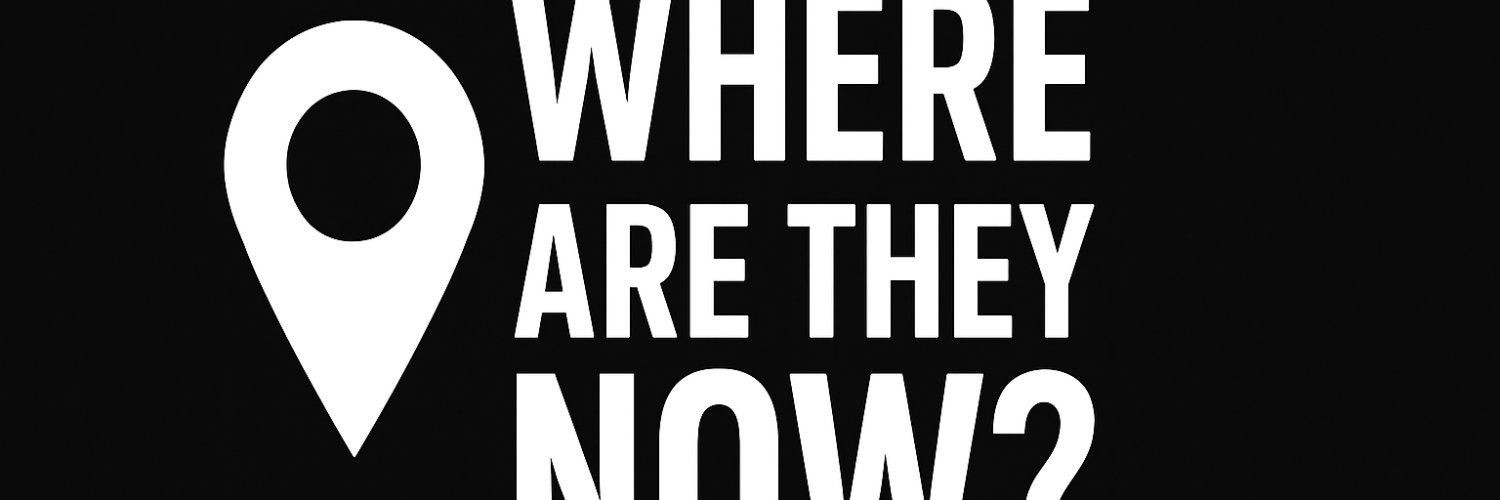 Where Are They Now banner