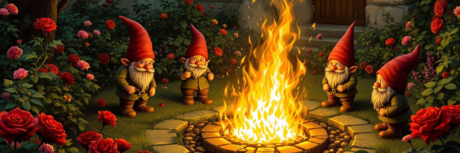 theBurning Garden banner