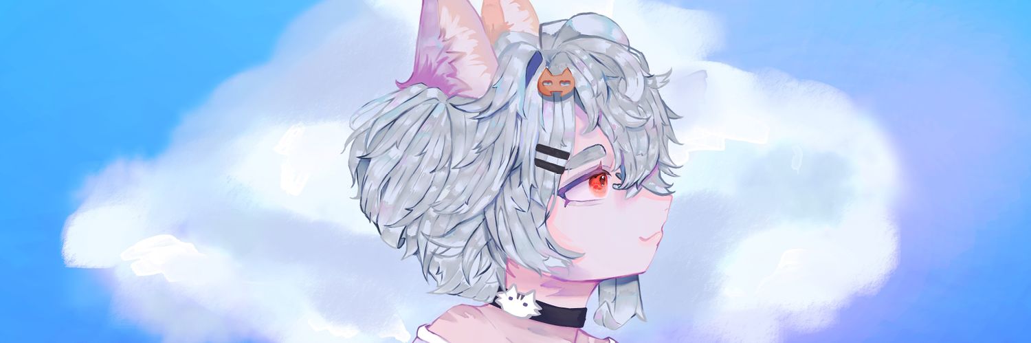amaricano ☕ /cat boi Vtuber banner
