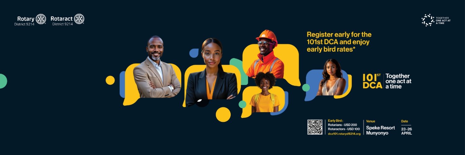 Rotary D9214 DCA banner