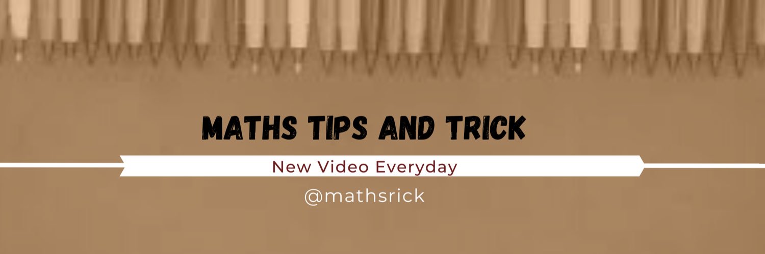 Mathsrick's banner
