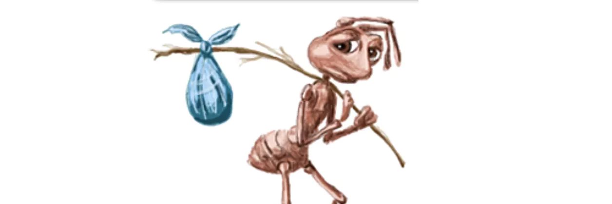 V banner