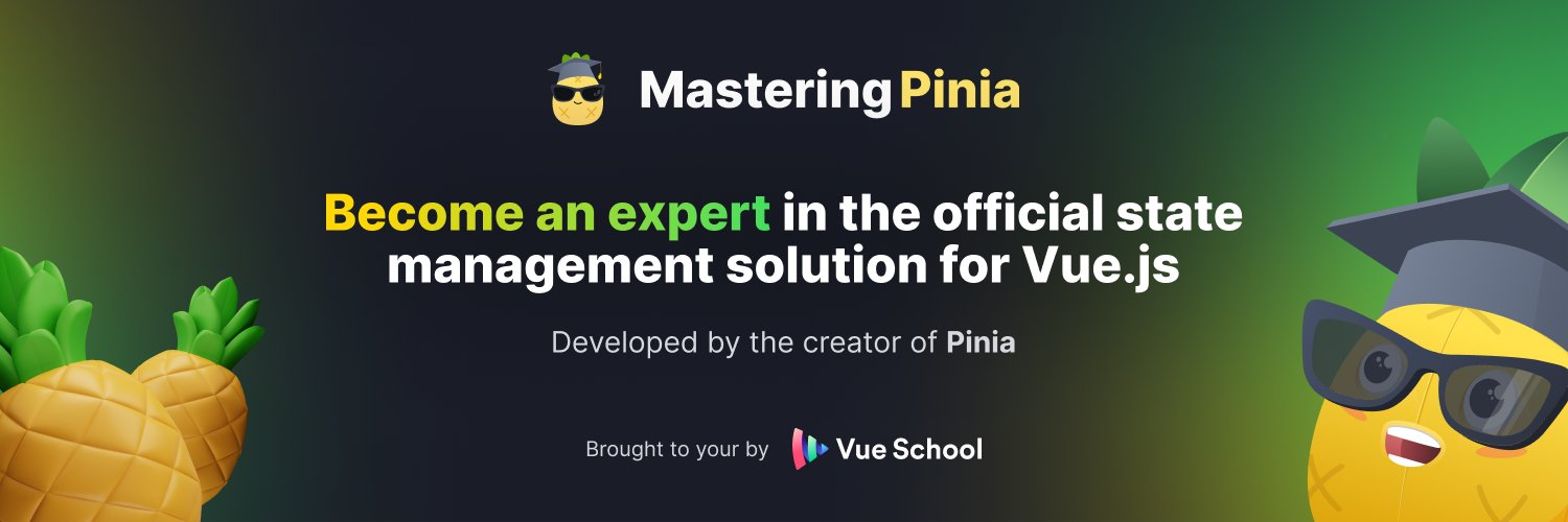 Mastering Pinia's banner