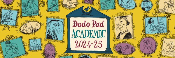 ♕ Dodo Pad ♕ 💙 for low-tech quirky #organisers Profile Banner