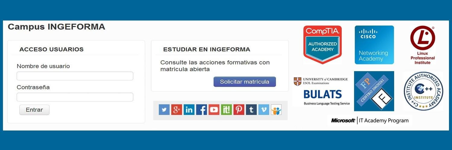 INGEFORMA's profile banner image