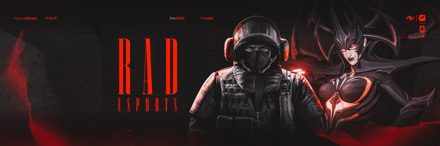 Rad Esports's banner