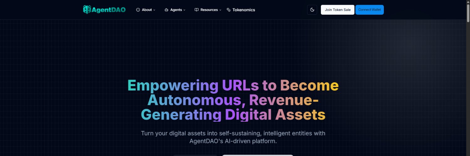 Agentdao banner