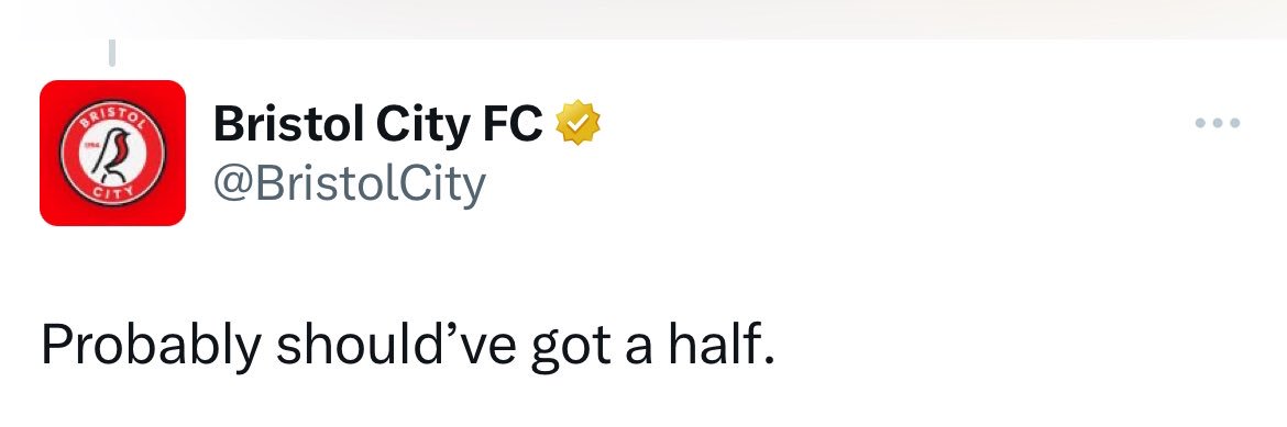 No context Bristol City banner