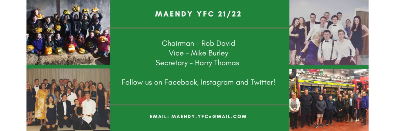 Maendy YFC banner