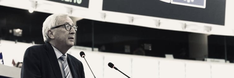 Jean-Claude Juncker banner