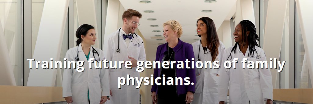 NUFSM Family Medicine banner