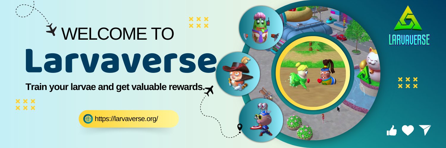 Larvaverse banner