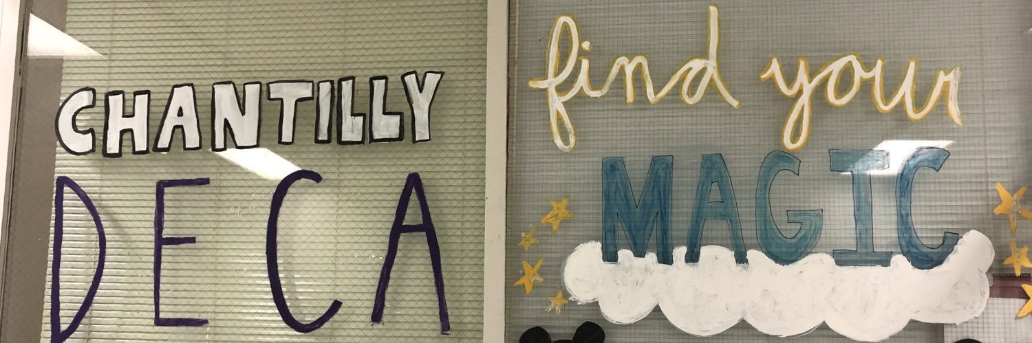 Chantilly DECA banner