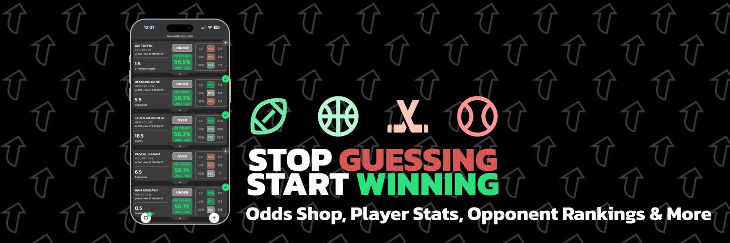 FavoredProps.com banner