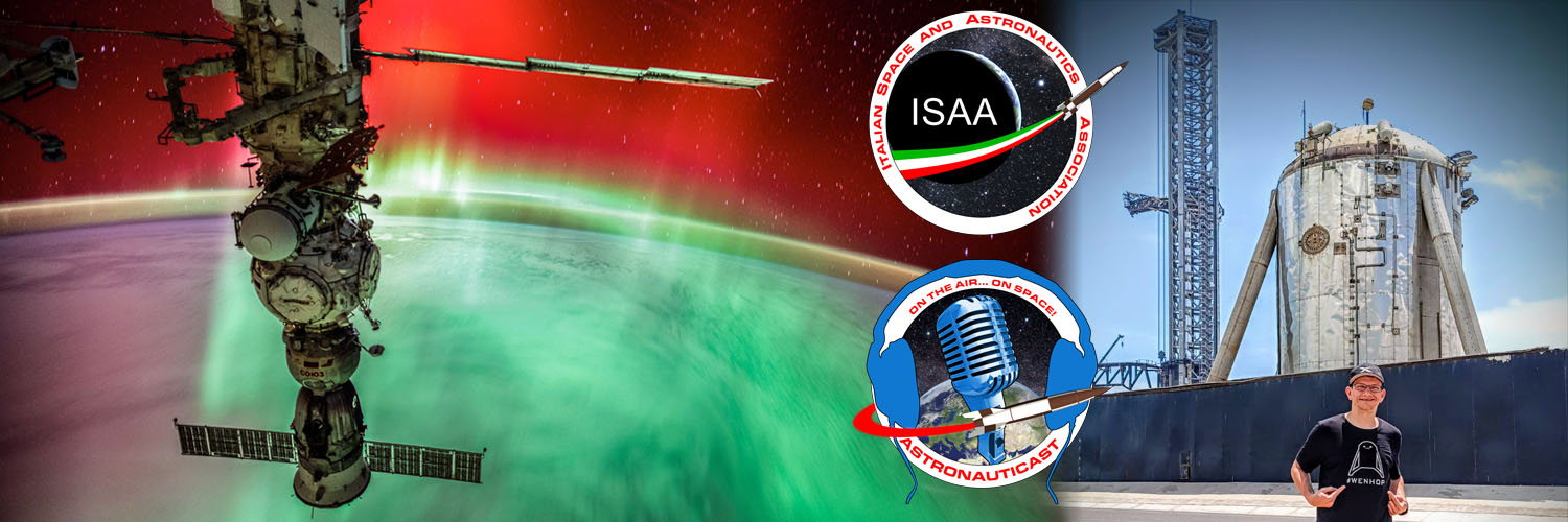 Riccardo Rossi - IU4APB - @AstronautiCAST co-host banner