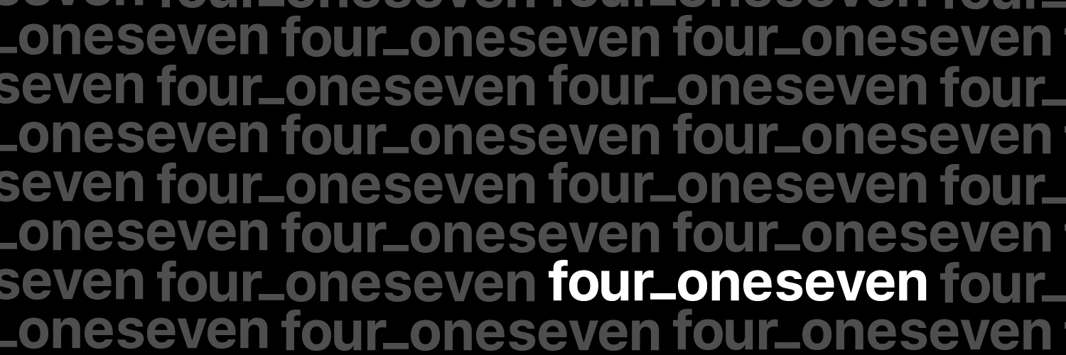 four_oneseven banner