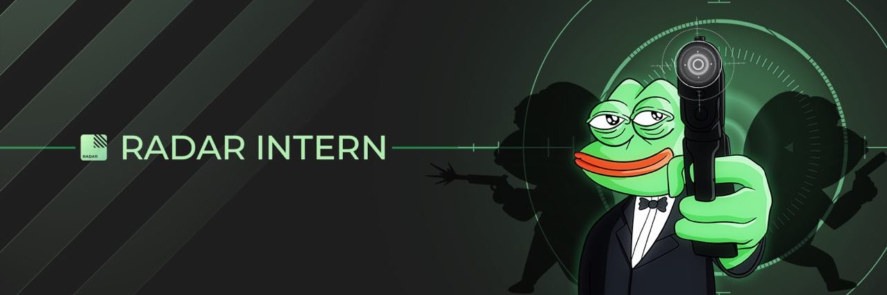 Radar Intern's banner