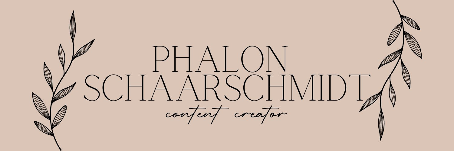 ✿ phalon | US UGC creator ✿ banner