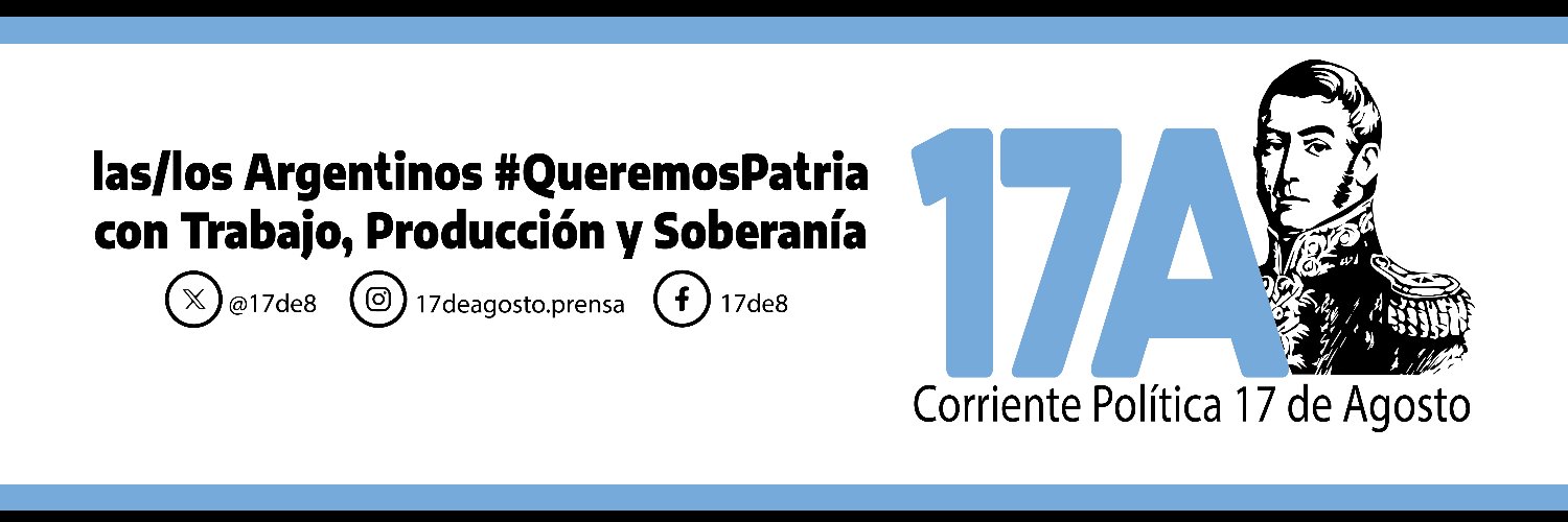 17 de Agosto banner