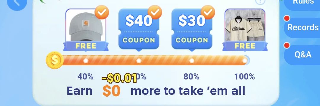 Fishland Farmland Temu Spam banner