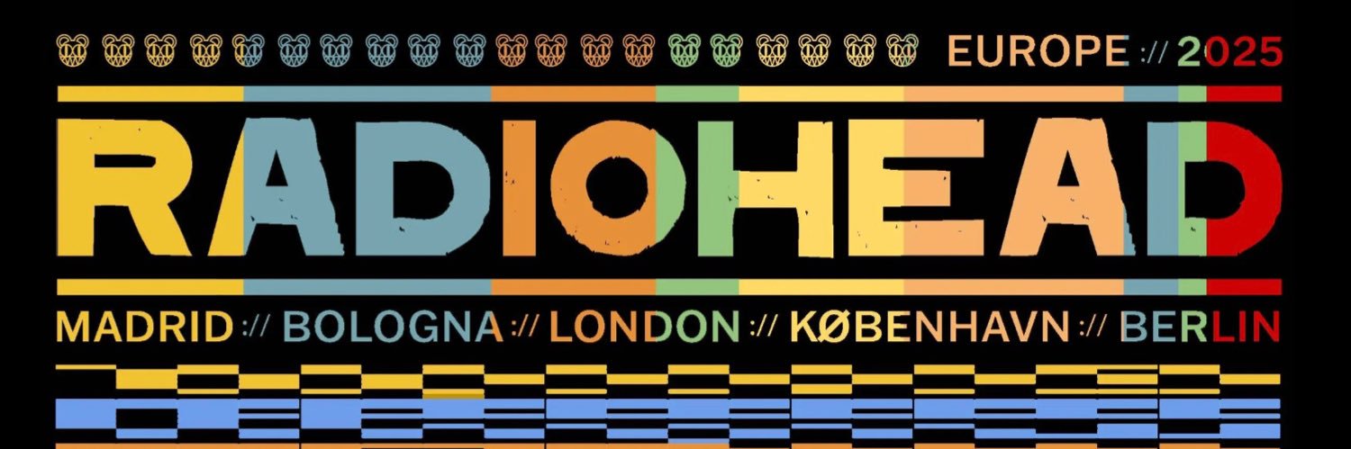 Radiohead tour updates (ARCHIVED ACCOUNT) banner