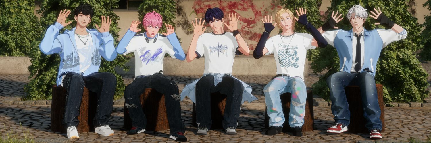 r r a a | plli 🎸🩷💜 banner
